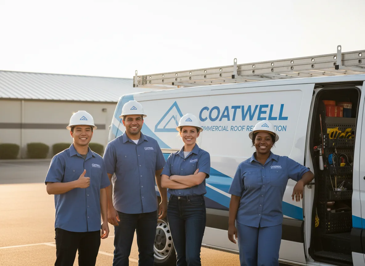 Commercial roof coating company in Bon Wier, TX